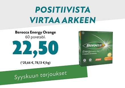 Esimerkkimainos • Sammonlahden apteekki