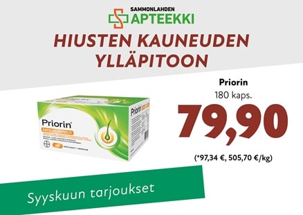 Esimerkkimainos • Sammonlahden apteekki